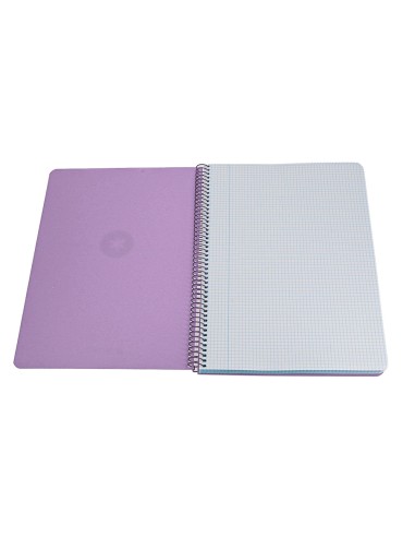 Cuaderno espiral antartik a4 tapa foam 80h 90gr...