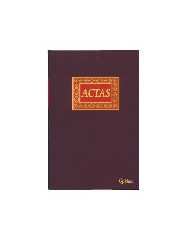 Libro liderpapel folio 100 hojas actas