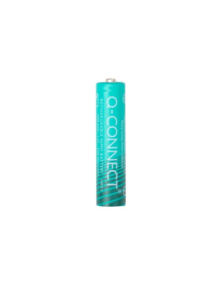 Pila q-connect alcalina aaa recargable blister de 2 unidades