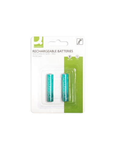 Pila q-connect alcalina aaa recargable blister...