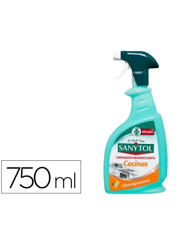 Limpiador desinfectante sanytol para cocinas...