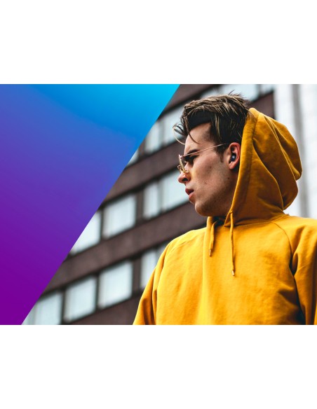 Auricular ngs artica lodge inalambrico bluetooth 5.0 tecnologia true wireless con estuche de carga