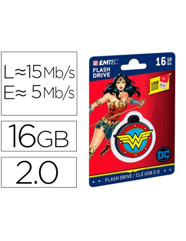 Memoria usb emtec flash 16 gb usb 2.0 collector...
