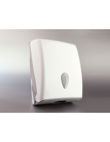 Dispensador toallitas secamanos dahi abs color blanco 370x277x130 mm