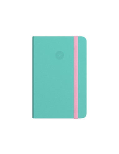 Cuaderno con gomilla antartik notes tapa blanda...