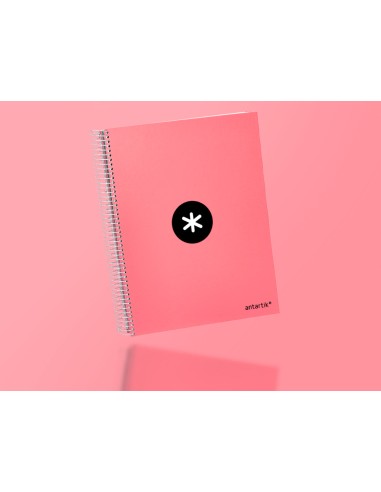 Cuaderno espiral a4 micro antartik tapa forrada...