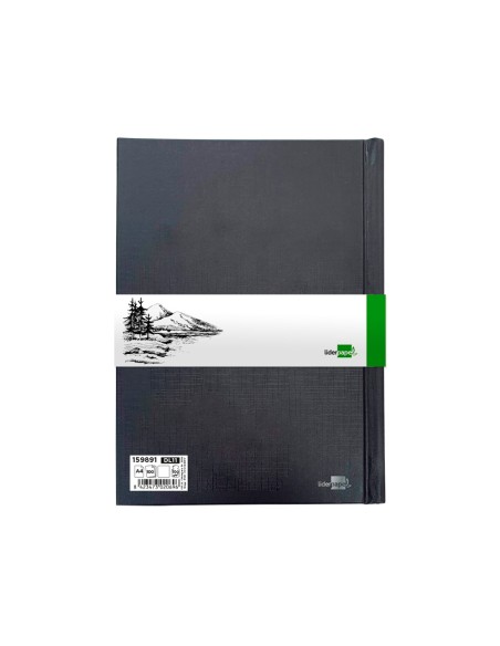 Bloc dibujo liderpapel esbozos encuadernado din a4 210x297 mm 100 hojas 100 g