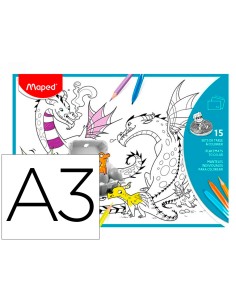Mantel para colorear maped...