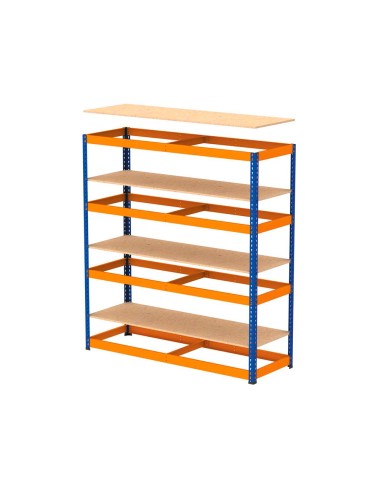Estanteria metalica ar stabil xl 200x150x60 cm...
