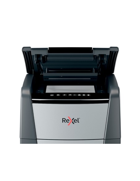 Destructora de documentos rexel optimum autofeed+ 225x eu capacidad de corte 225 hojas destruye grapas y clips