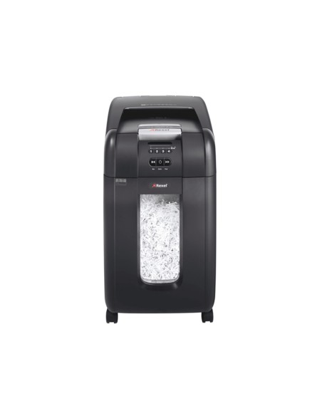 Destructora de documentos rexel optimum autofeed+ 300x eu capacidad de corte 300 hojas destruye grapas y clips
