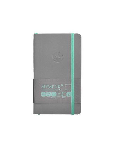 Cuaderno con gomilla antartik notes tapa blanda...
