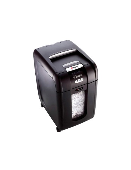 Destructora de documentos rexel optimum autofeed+ 300x eu capacidad de corte 300 hojas destruye grapas y clips