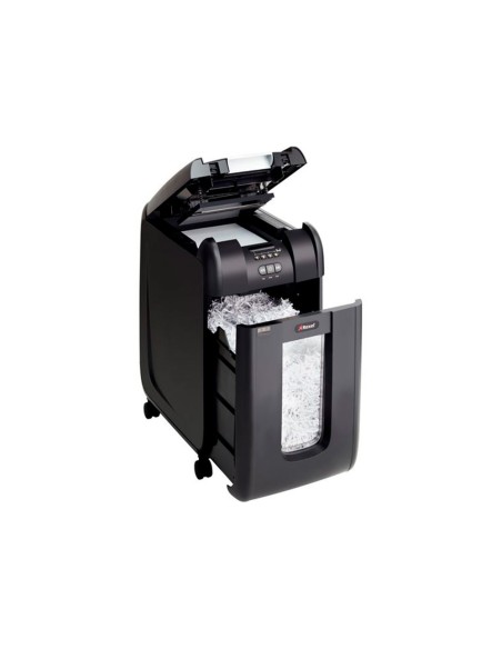 Destructora de documentos rexel optimum autofeed+ 300x eu capacidad de corte 300 hojas destruye grapas y clips