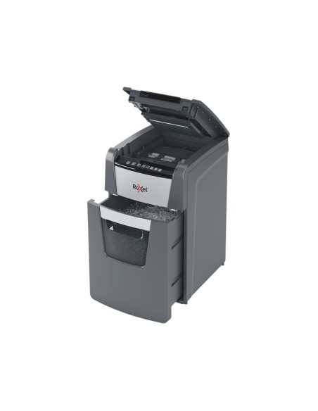 Destructora de documentos rexel optimum autofedd+ 150x eu capacidad de corte 150 hojas destruye grapas y clips