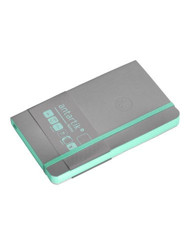 Cuaderno con gomilla antartik notes tapa blanda...