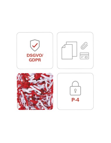 Destructora de documentos hsm securio c18 nivel...