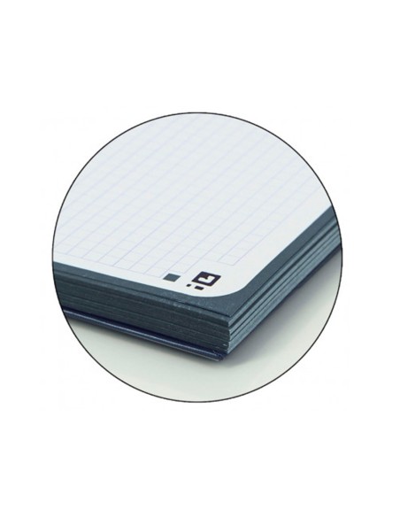 Recambio color 1 oxford din a4+ 80 hojas 90 gr cuadro 5 mm 4 taladros color blanco