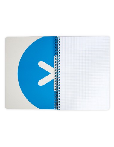 Cuaderno espiral a4 antartik tapa dura 80h 90gr...