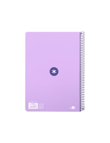 Cuaderno espiral a4 antartik tapa dura 80h 90gr...