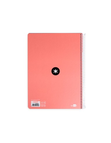 Cuaderno espiral a4 antartik tapa dura 80h 90gr...