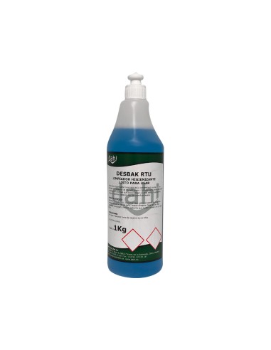 Limpiador bactericida dahi desbak azul botella...