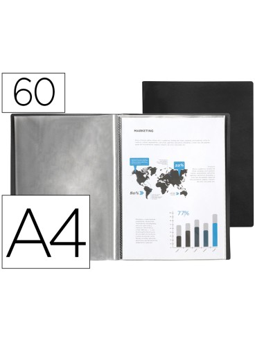 Carpeta liderpapel escaparate 60 fundas...