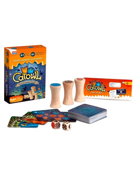 Juego educativo falomir catowl calculos mentales al momento
