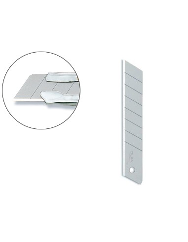 Repuesto cuchilla cutter olfa ancho 18 mm para...