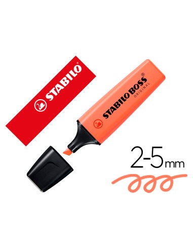 Rotulador stabilo boss fluorescente 70 pastel...