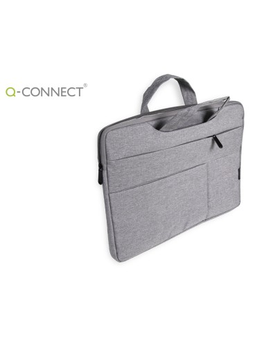 Funda para portatil q-connect 15,6\" con asas...