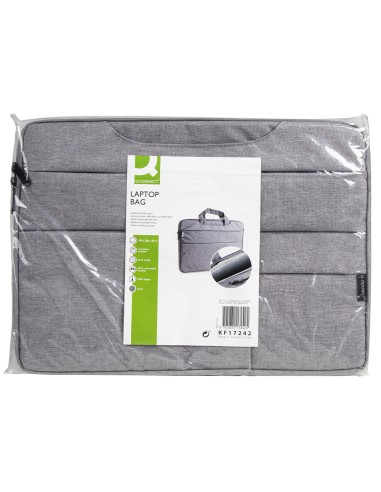 Funda para portatil q-connect 15,6\" con asas...