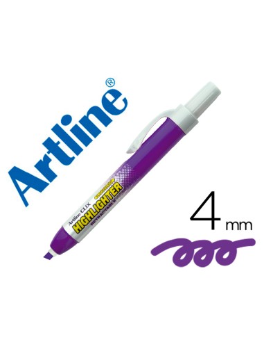 Rotulador artline clix fluorescente ek-63...