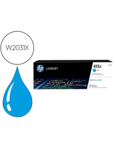 Toner hp 415x laser color m454 / mfp m479 cian...