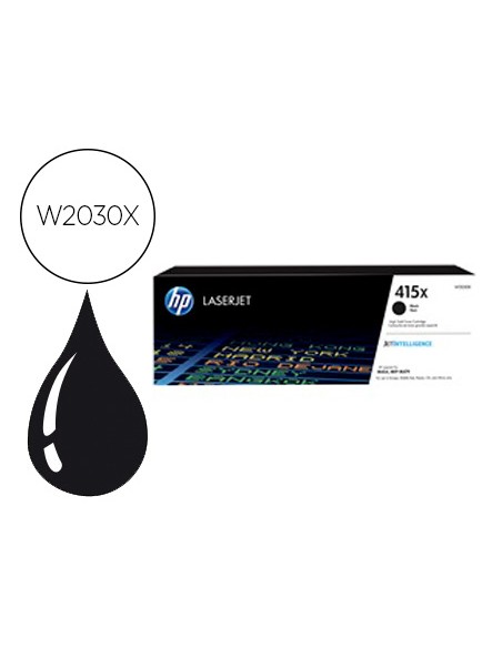 Toner hp 415x laser color m454 / mfp m479 negro 7500 paginas