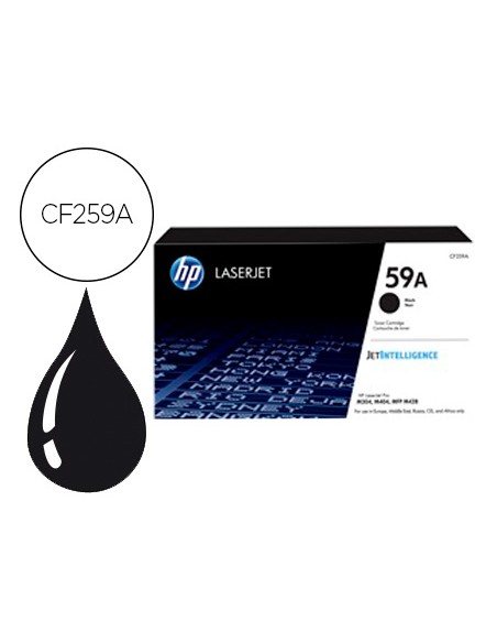 Toner hp 59a laserjet pro m404 / mfp m428 negro 3000 paginas