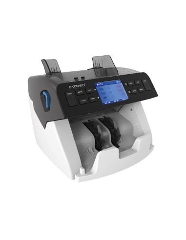 Detector y contador q-connect de billetes...
