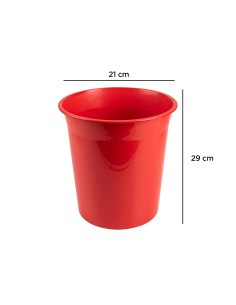 Papelera plastico q-connect... 2