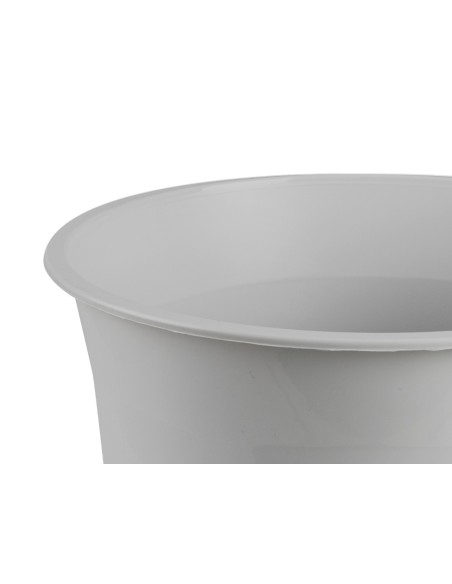 Papelera plastico q-connect gris opaco 13 litros 275x285 mm