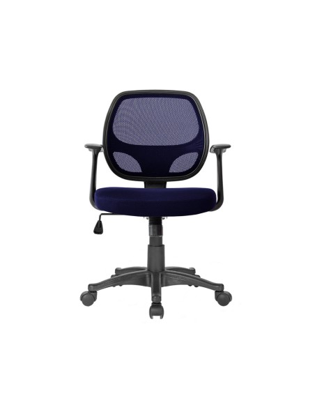 Silla giratoria q-connect respaldo medio regulable en altura 870+120mm alto 550mm ancho 590mm profundidad