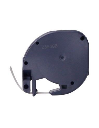 Cinta q-connect 12 mm x 4 m negro-blanco perla...