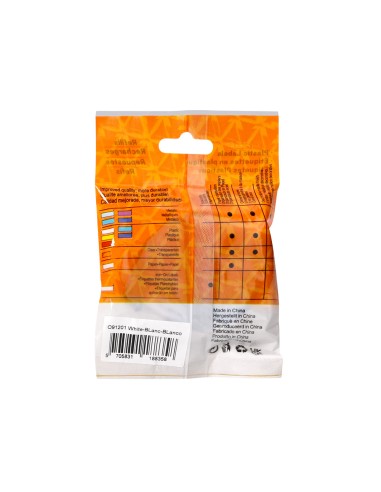 Cinta q-connect 12 mm x 4 m negro-blanco perla...