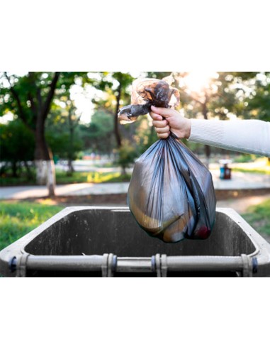 Papelera contenedor q-connect plastico con...