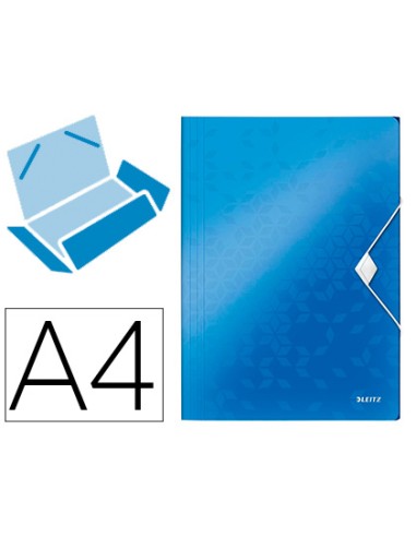 Carpeta leitz wow gomas solapas polipropileno...