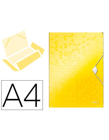 Carpeta leitz wow gomas solapas polipropileno...