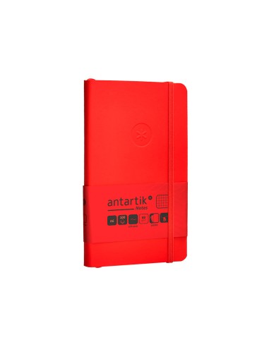 Cuaderno con gomilla antartik notes tapa blanda...