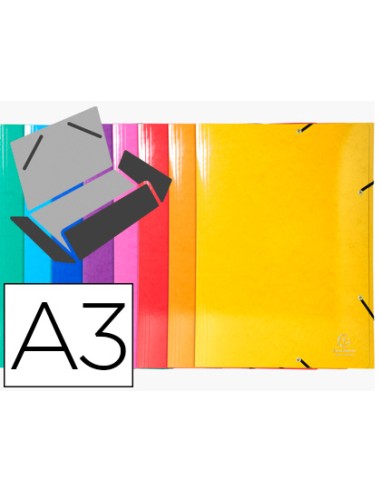 Carpeta exacompta iderama gomas carton 600 gr...