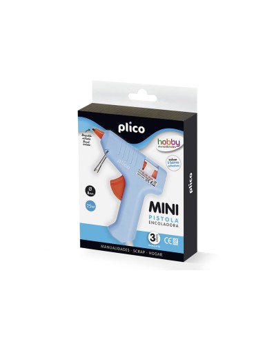 Pistola de silicona caliente mini plico 25 w