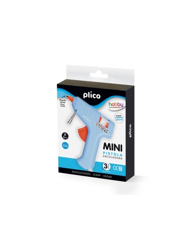 Pistola de silicona caliente mini plico 25 w