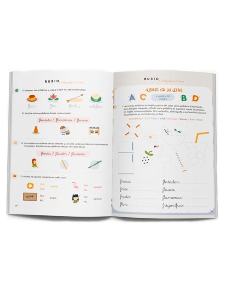 Cuaderno rubio ortografia 6-7 años para saber mas